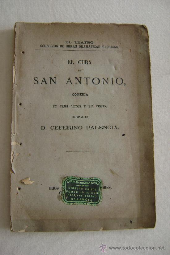 Libros antiguos: EL CURA DE SAN ANTONIO.194 - Foto 1