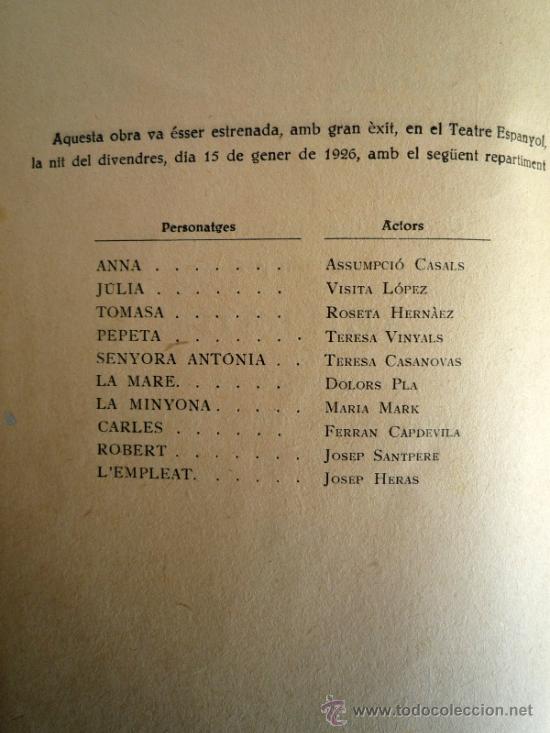 Libros antiguos: AMICHATIS. LA DONA DE LA VIDA. 1926 - Foto 3