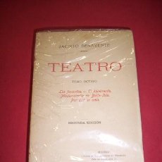 Libros antiguos: BENAVENTE, JACINTO. TEATRO. TOMO OCTAVO : LOS FAVORITOS ; EL HOMBRECITO ; (...)
