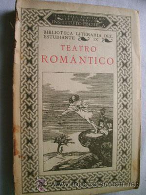Libros antiguos: TEATRO ROM&Aacute;NTICO. 1926 - Foto 1