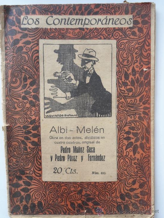 Livros antigos: LOS CONTEMPORANEOS N&ordm; 693 - ALBI . MEL&Eacute;N - A&Ntilde;O 1922