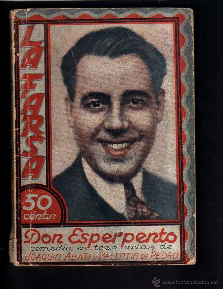 Libros antiguos: Don esperpento. La Farsa - Foto 1