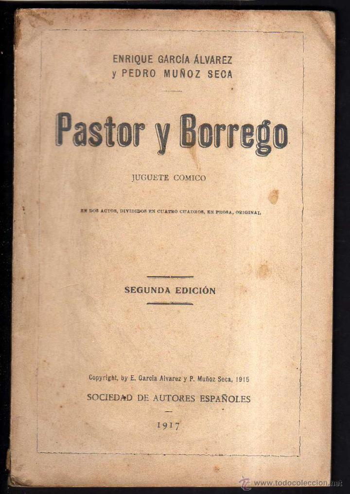 Libros antiguos: Pastor y Borrego. - Foto 1