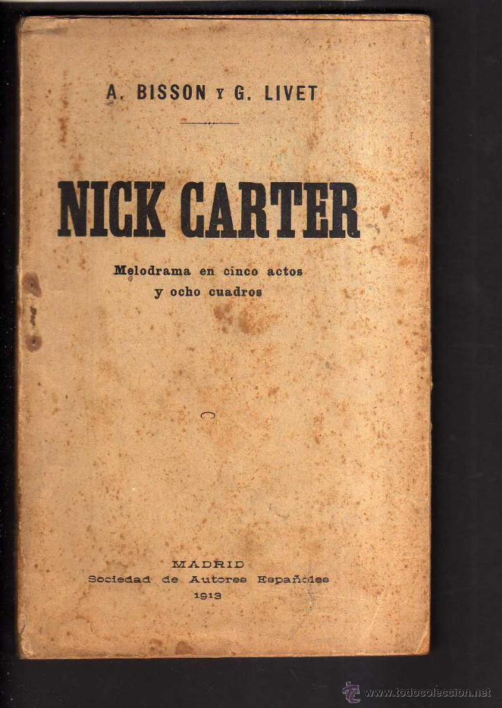 Libros antiguos: Nick Carter. - Foto 1
