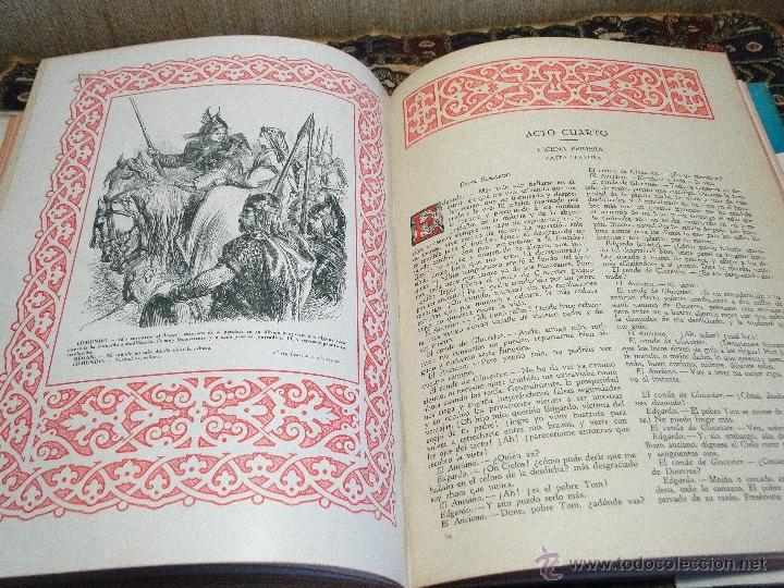 Libros antiguos: DRAMAS.--SHAKESPEARE (1&ordf;PARTE)--1933 - Foto 4