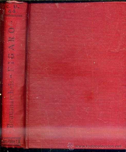 Libros antiguos: BEAUMARCHAIS : F&Iacute;GARO (CALPE, 1920) - Foto 1
