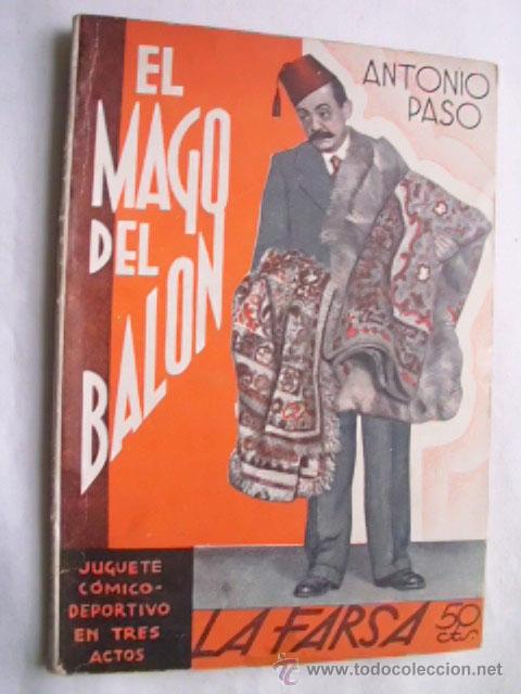 Libros antiguos: EL MAGO DEL BAL&Oacute;N. PASO, Antonio. 1935 - Foto 1