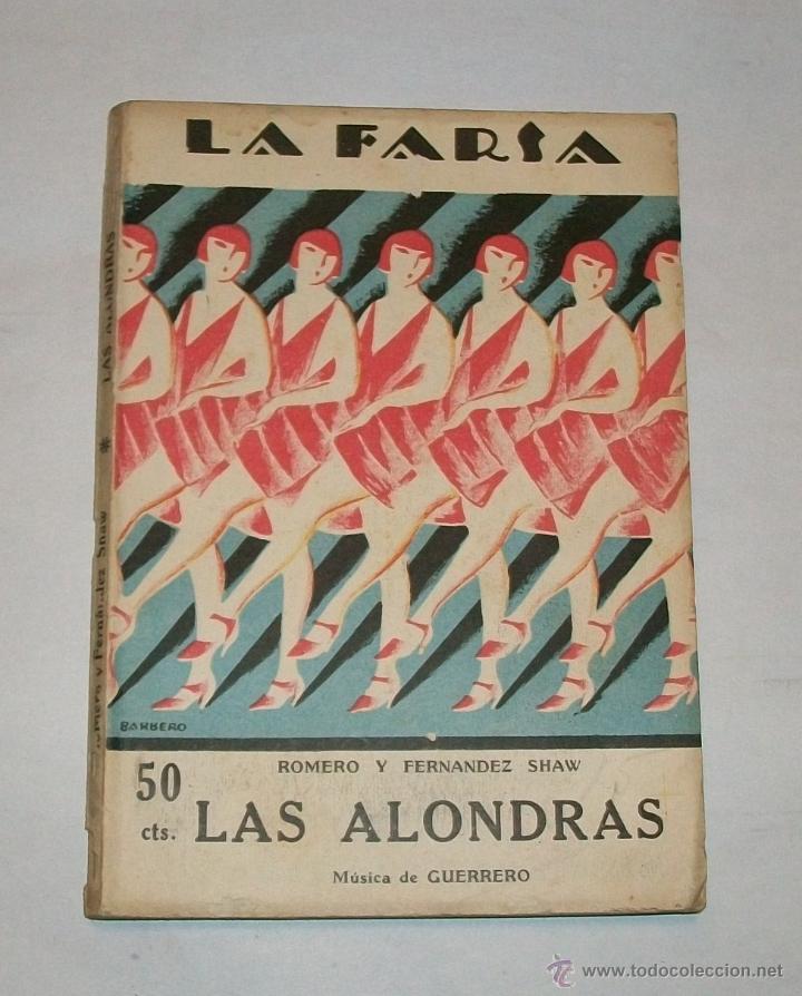 Antiquarische B&uuml;cher: LAS ALONDRAS - LA FARSA N&ordm;15 - 1927