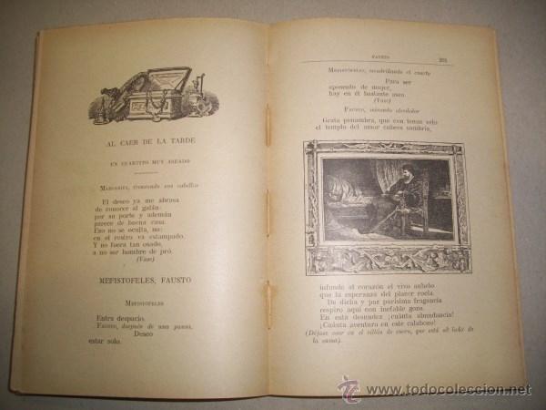 Libros antiguos: GOETHE, Juan Wolfang. Fausto : tragedia - Foto 2
