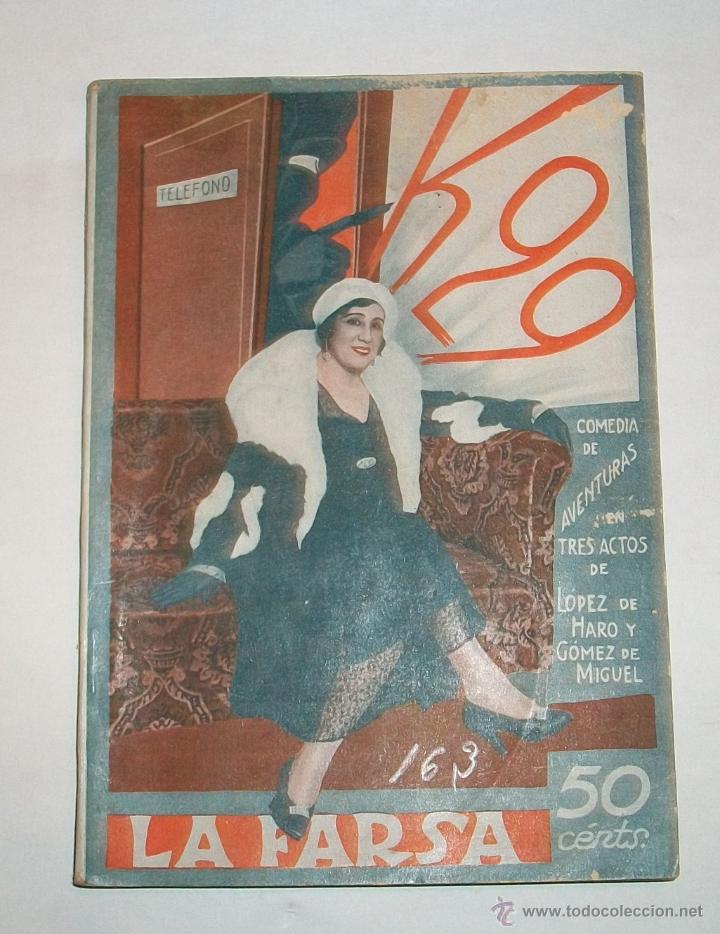 Antiquarische B&uuml;cher: K-29 - LA FARSA N&ordm;163 - 1930