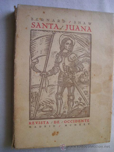 Libros antiguos: SANTA JUANA. SHAW, Bernard. 1925 - Foto 1