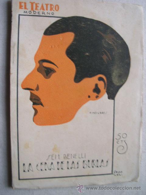 Libros antiguos: LA CENA DE LAS BURLAS.  BENELLI, Sem. 1931 - Foto 1