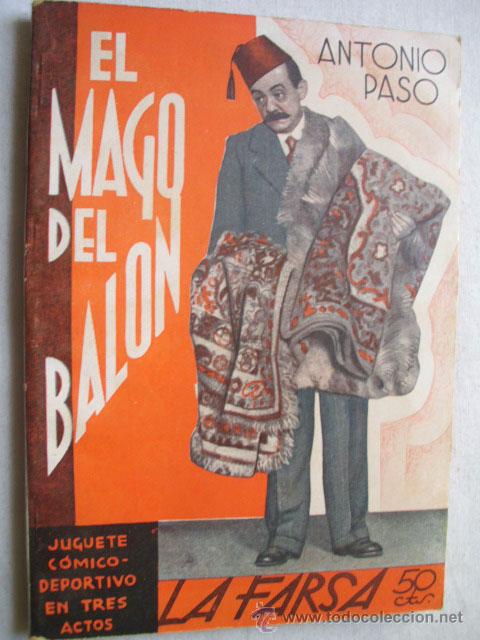 Libros antiguos: EL MAGO DEL BAL&Oacute;N. PASO, Antonio. 1935 - Foto 1