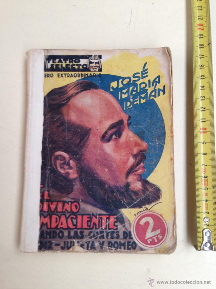 Libros antiguos: EL DIVINO IMPACIENTE - Foto 1