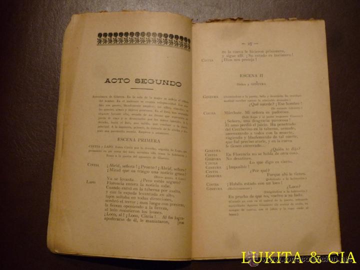 Libros antiguos: LA CENA DE LAS BURLAS - SEM BENELLI - 1915. - Foto 5