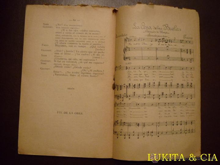 Libros antiguos: LA CENA DE LAS BURLAS - SEM BENELLI - 1915. - Foto 6