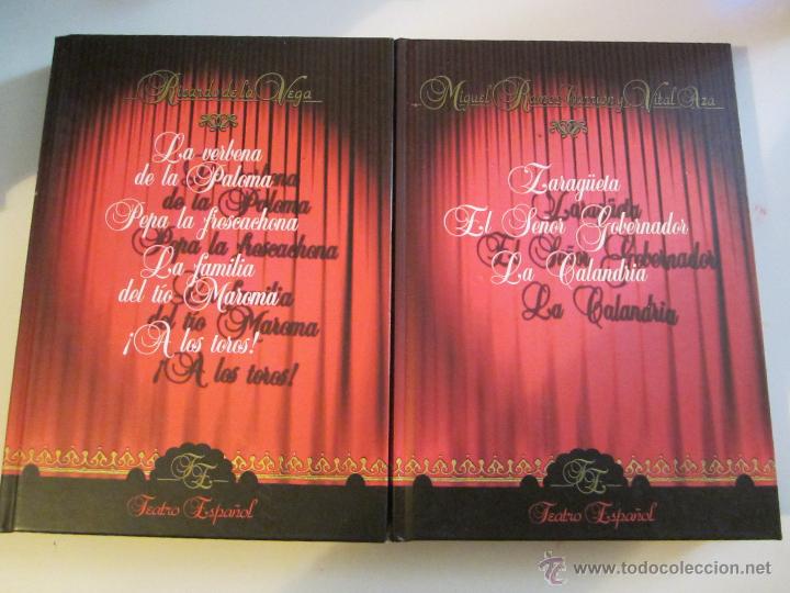 Libri antichi: COLECCION TEATRO ESPA&Ntilde;OL 2 TOMOS
