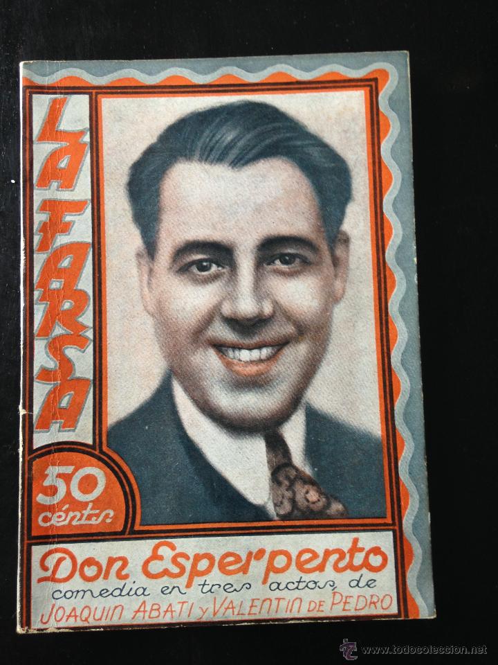Libros antiguos: Don Esperpento.Joaqu&iacute;n Abati y Valent&iacute;n de Pedro - Foto 1