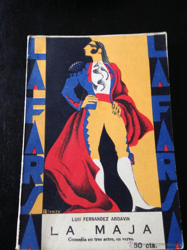 Libros antiguos: La maja. Luis Fernandez Ardavin - Foto 1