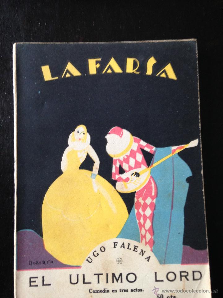 Libros antiguos: El &uacute;ltimo lord. Hugo Falena - Foto 1