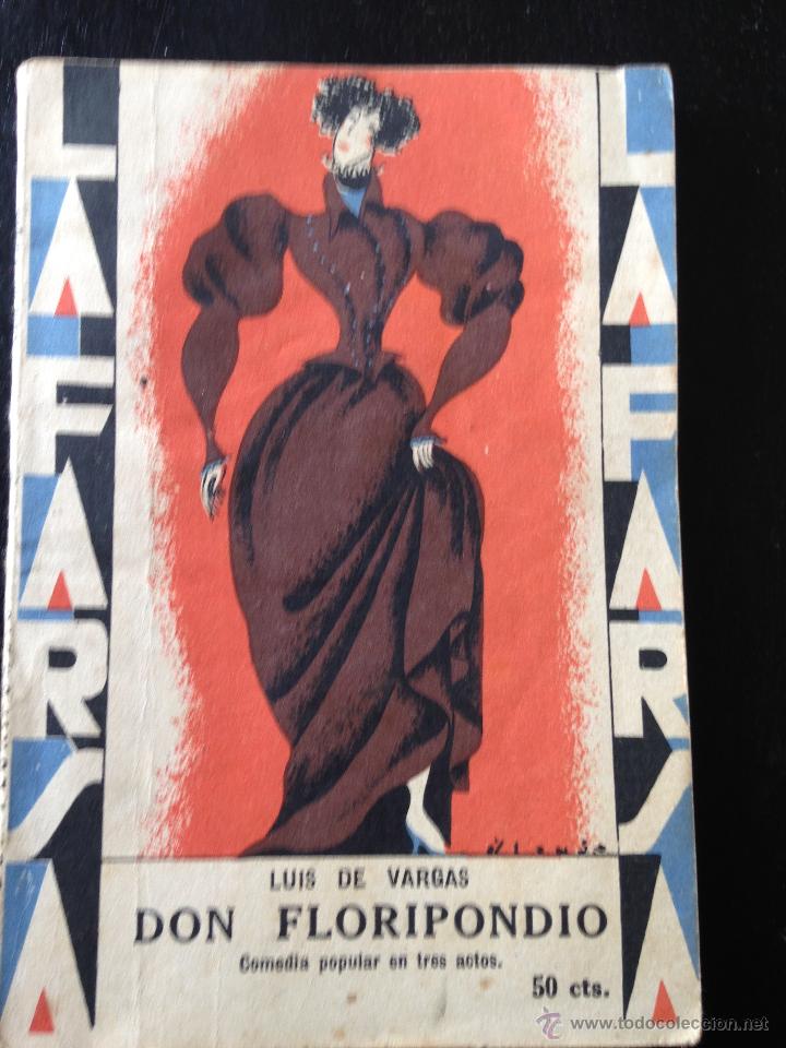 Libros antiguos: Don Floripondio. Luis de Vargas - Foto 1