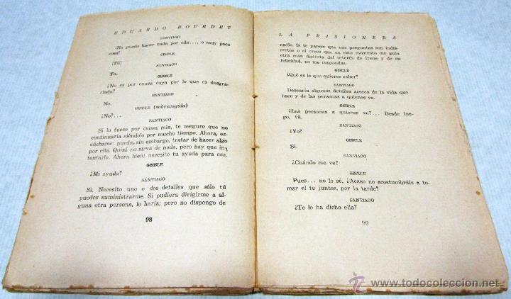Libros antiguos: EDUARDO BOURDET: LA PRISIONERA - 1927. - Foto 2