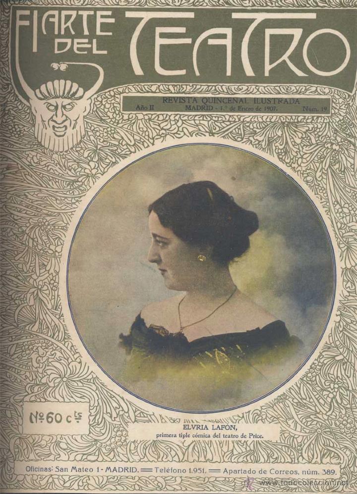 Libros antiguos: EL ARTE DEL TEATRO 1907 - Foto 4