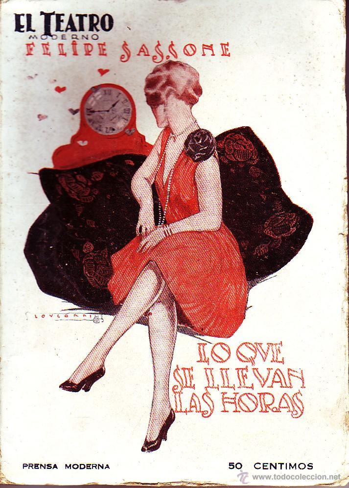 Libros antiguos: LO QUE SE LLEVAN LAS HORAS. A-TEMO-006 - Foto 1