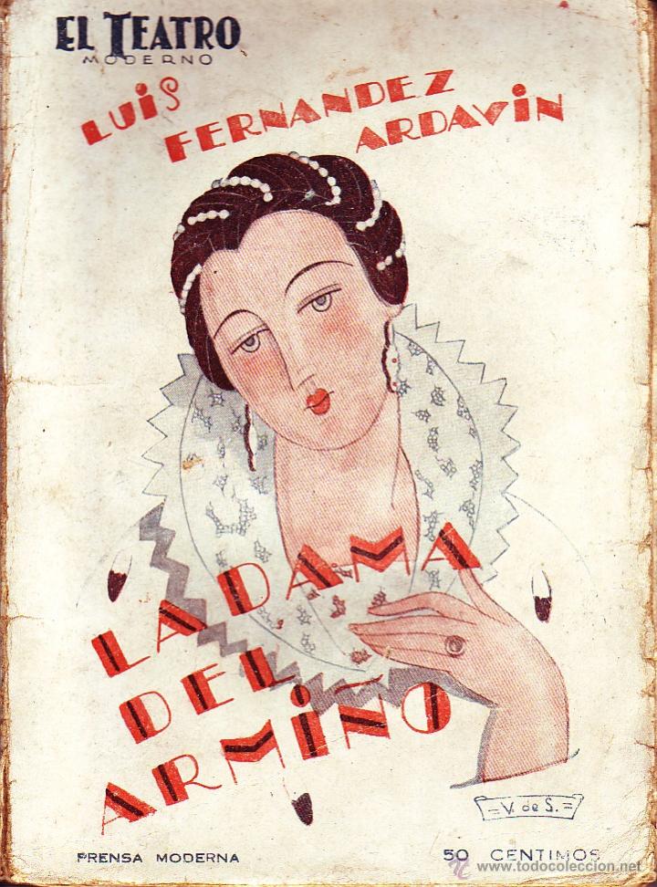 Libros antiguos: LA DAMA DEL ARMI&Ntilde;O. A-TEMO-024 - Foto 1