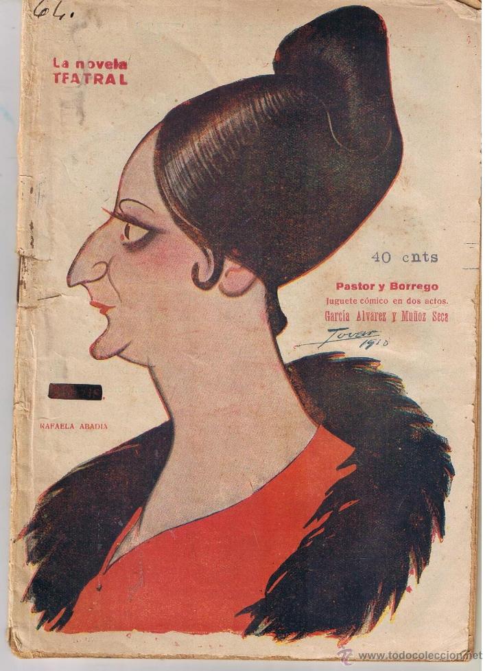 Livres anciens: LA NOVELA TEATRAL. N&ordm; 64. PASTOR Y BORREGO. GARCIA ALVAREZ Y MU&Ntilde;OZ SECA. 1917. (TTRO2)