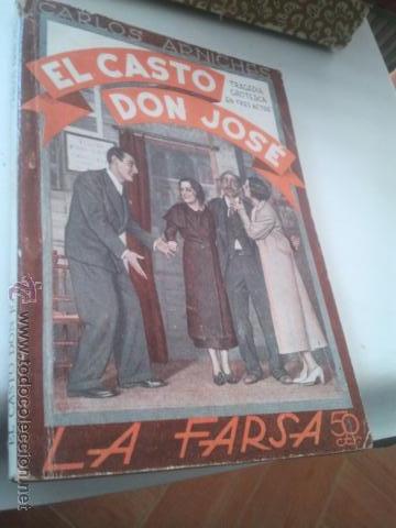 Livres anciens: LAS ERMITAS A-FARSA-048  F. DE SEVILLA, LUIS       Madrid, a&ntilde;o VII, 29 de julio de 1933. R&uacute;stica ed