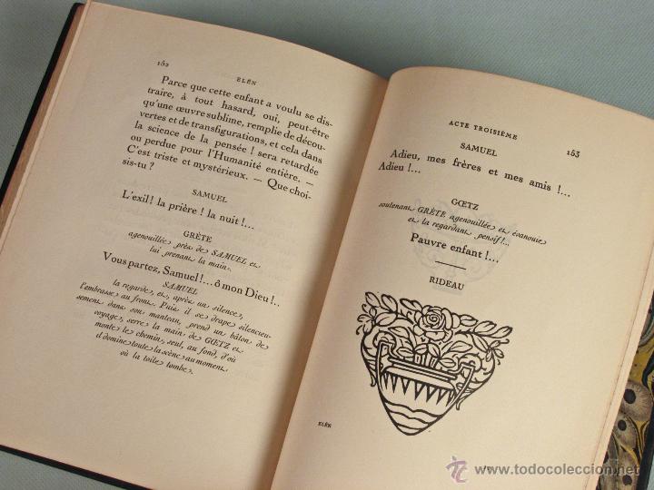 Libros antiguos: ELEN: DRAME EN TROIS ACTES 1918 - Foto 8