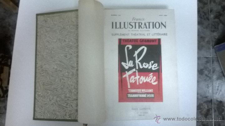 Livres anciens: FRANCE ILLUSTRATION , Suplement Theatral et Litterarie