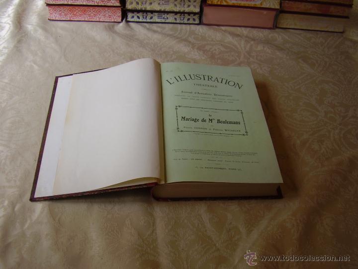Libros antiguos: L&acute;ILLUSTRATION Th&eacute;atrale . - Foto 3