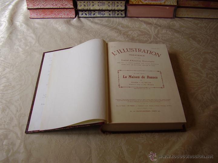 Libros antiguos: L&acute;ILLUSTRATION Th&eacute;atrale . - Foto 2