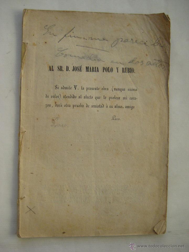 Livros antigos: EN FIN&hellip; ME PARECE BIEN. BELLIDO Francisco. 1871