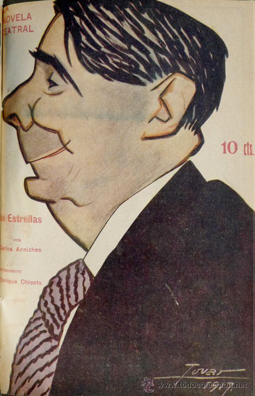 Libros antiguos: ARNICHES, Carlos.  Las estrellas.  1917. - Foto 1