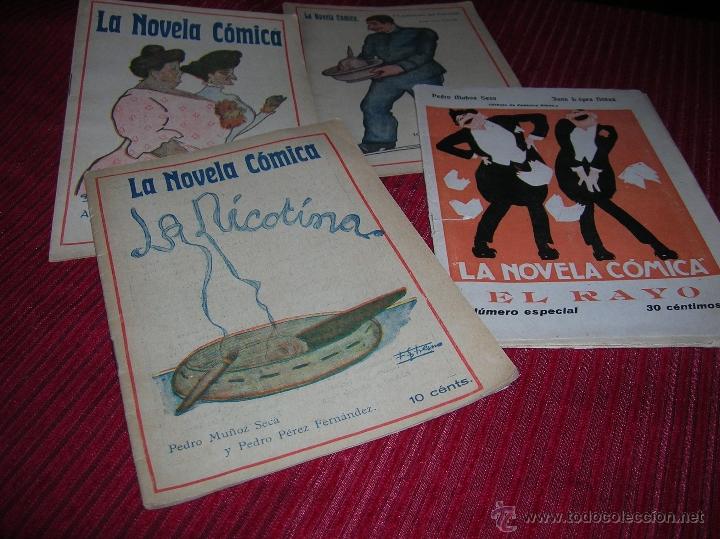 Libros antiguos: cuatro libritos La novela c&oacute;mica.A&ntilde;o 1917 - Foto 1