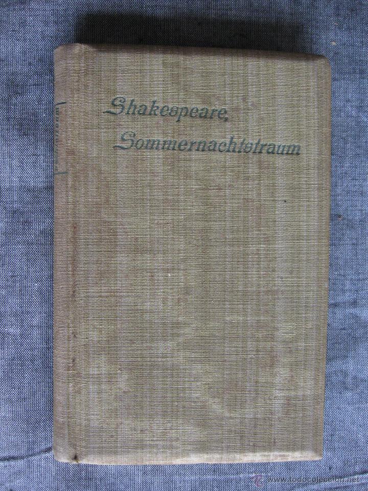 Libros antiguos: Shakespeare. Ein Sommernachtstraum. - Foto 1