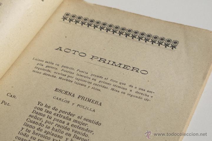 Libros antiguos: El desd&eacute;n con desd&eacute;n - Agustin Moreto - Foto 6