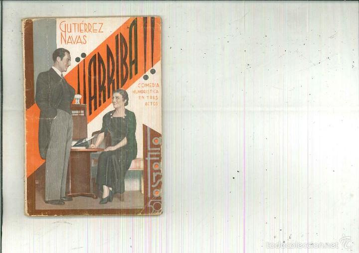 Libros antiguos: &iexcl;&iexcl;ARRIBA!!. Guti&eacute;rrez Navas - Foto 1