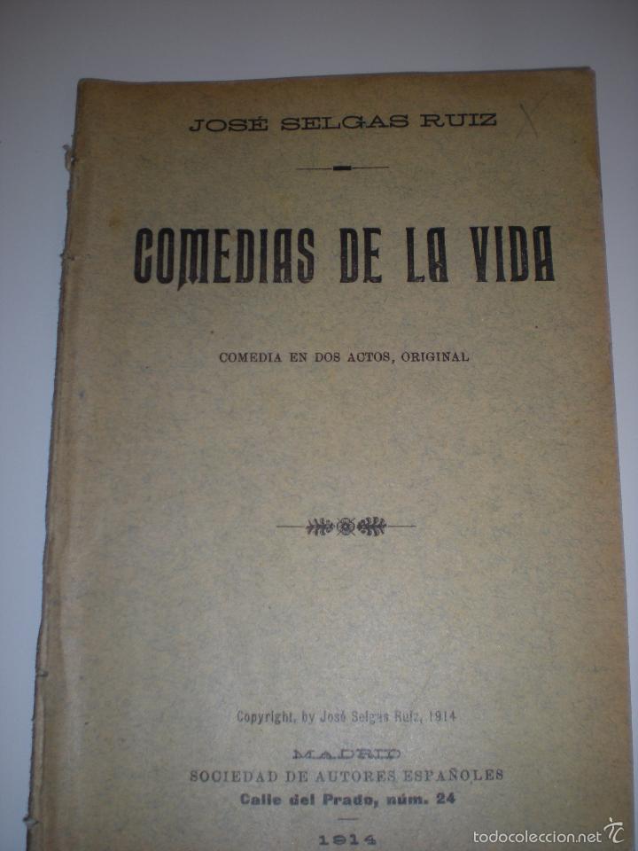 Livres anciens: COMEDIAS DE LA VIDA