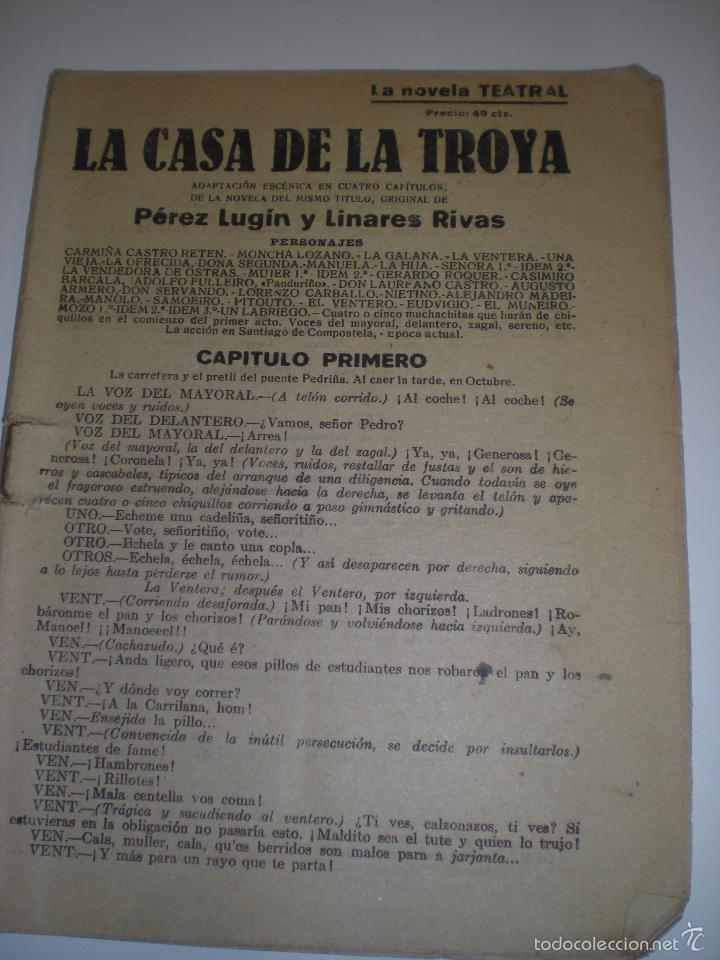 Libros antiguos: LA CASA DE LA TROYA - Foto 1