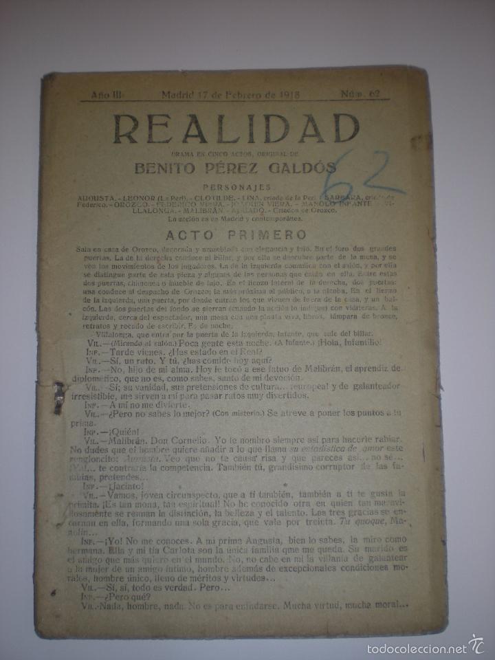 Old books: REALIDAD