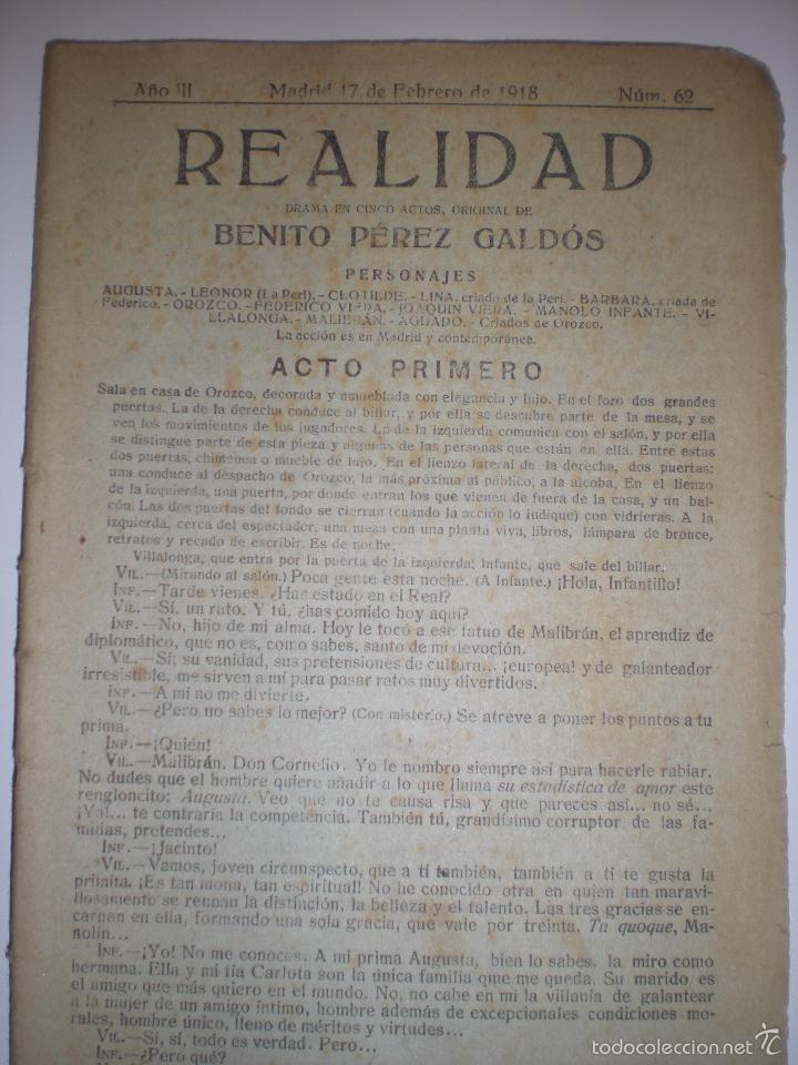 Antiquarische B&uuml;cher: Realidad