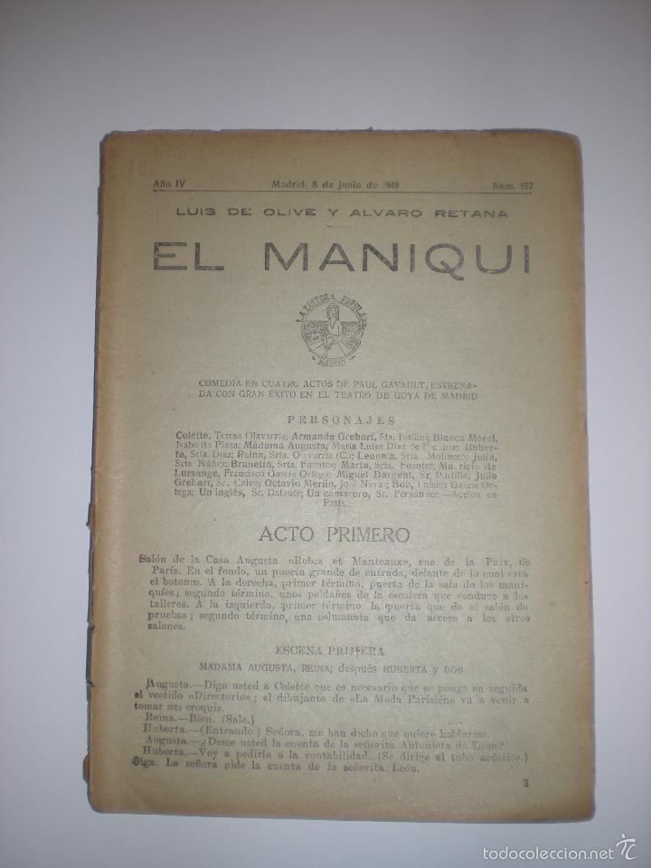Libros antiguos: El maniqu&iacute; - Foto 1