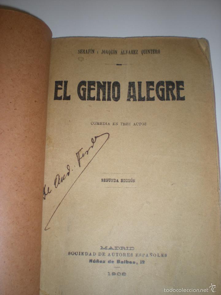 Libros antiguos: EL Genio Alegre - Foto 1