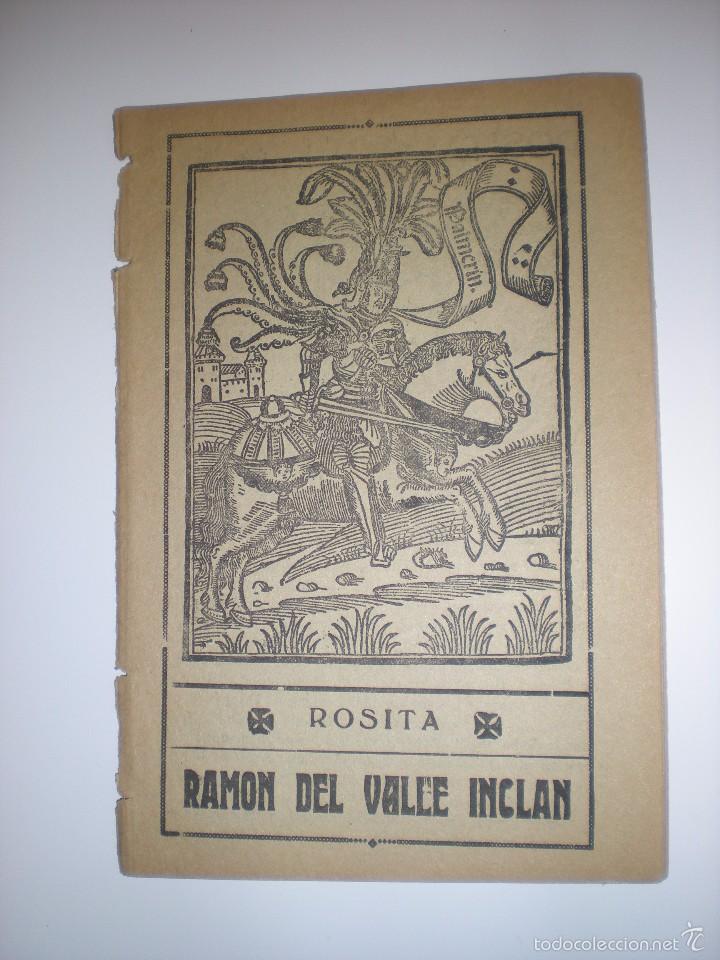 Libros antiguos: Rosita. Ram&oacute;n de Valle Incl&aacute;n - Foto 1