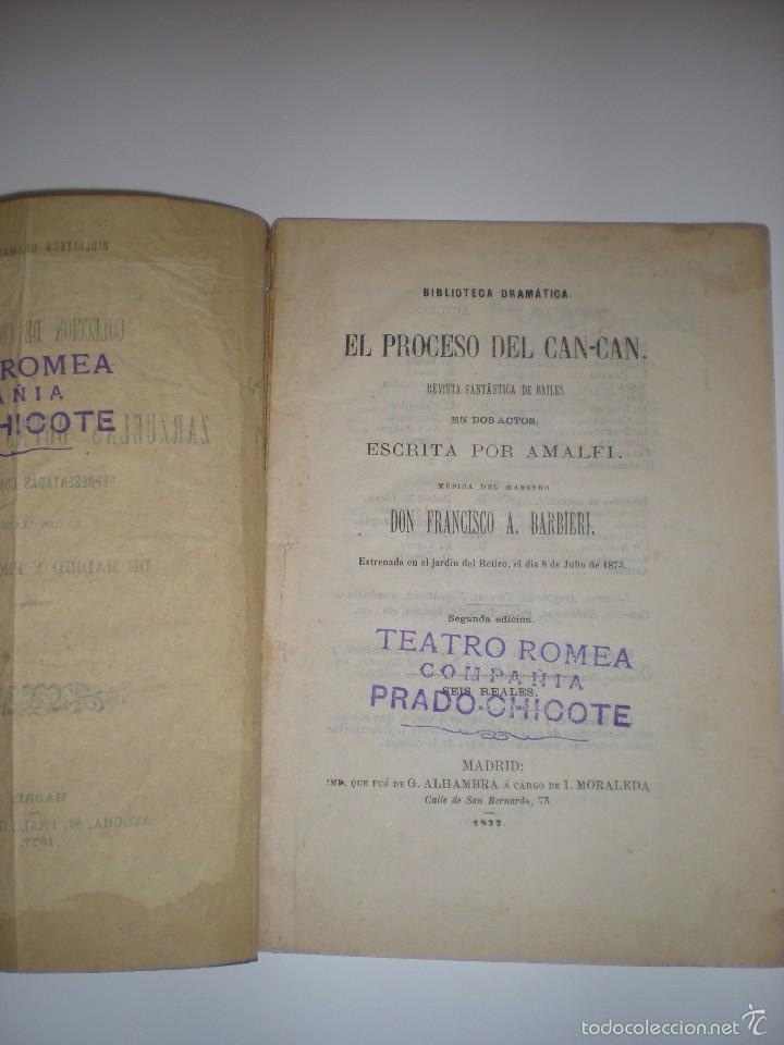 Livres anciens: EL Proceso del Can-can. Amalfi
