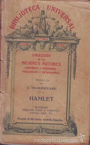 Libros antiguos: SHAKESPEARE, G: HAMLET. 1917 - Foto 1